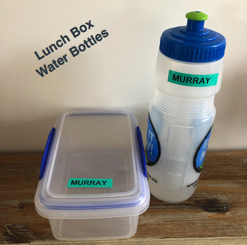Lunch box labels nz